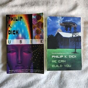 Philip K Dick Two Book Lot Trade Paperback Ubik & We Can Build You
